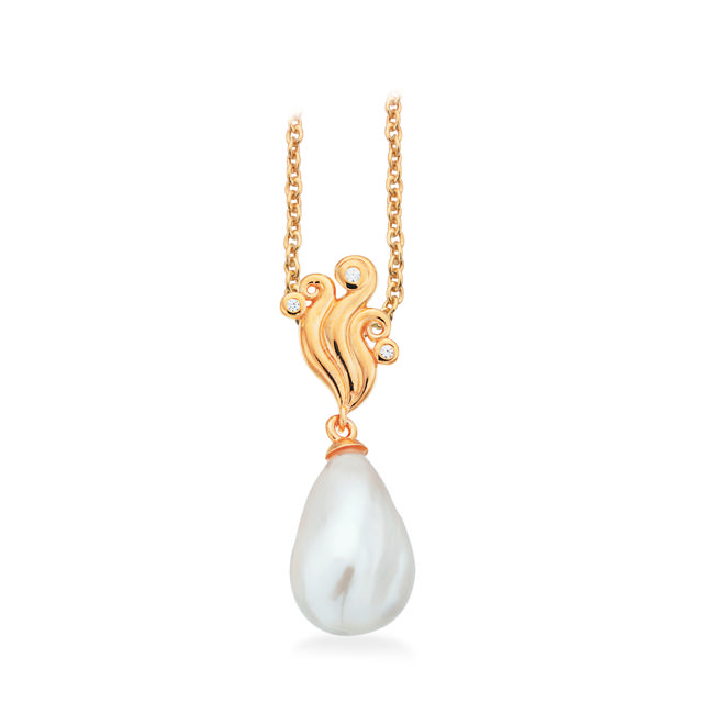 Pendant fwp. zir. 925 goldplated