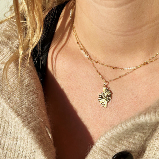 Pendant 925 goldplated