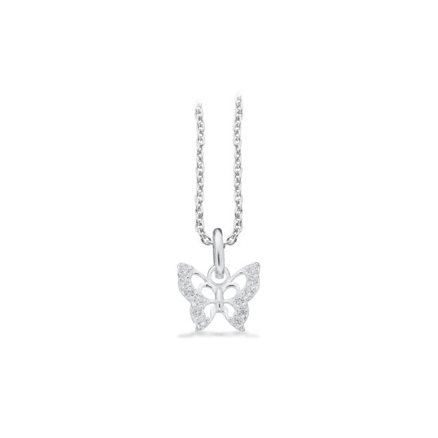Pendant butterfly zir. 925