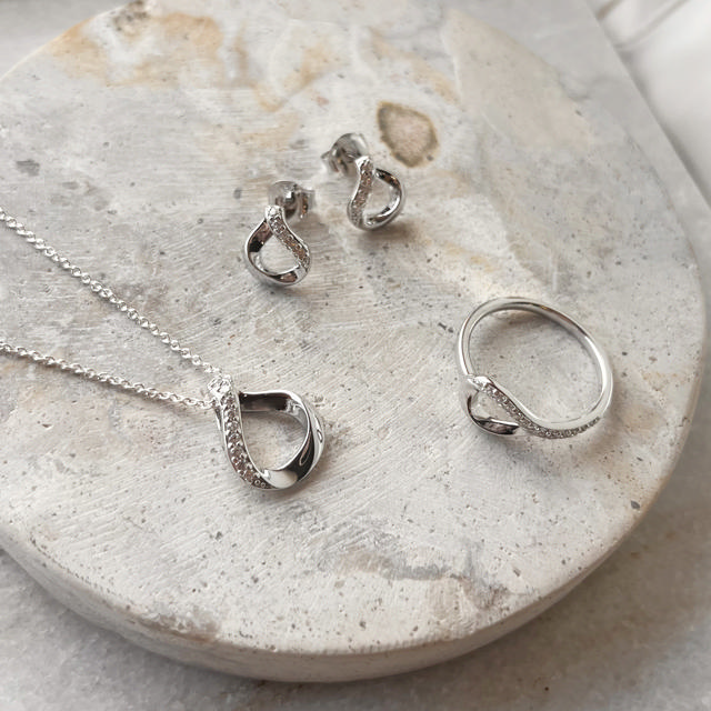 Pendant zir. 925 rho.