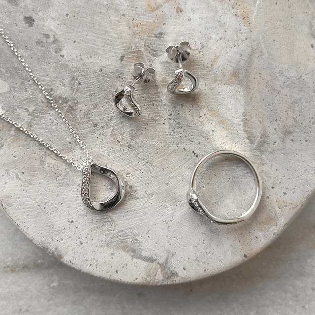 Pendant zir. 925 rho.