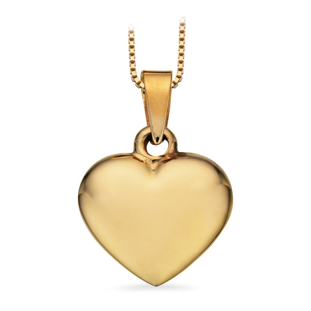 Pendant heart 333 yell.