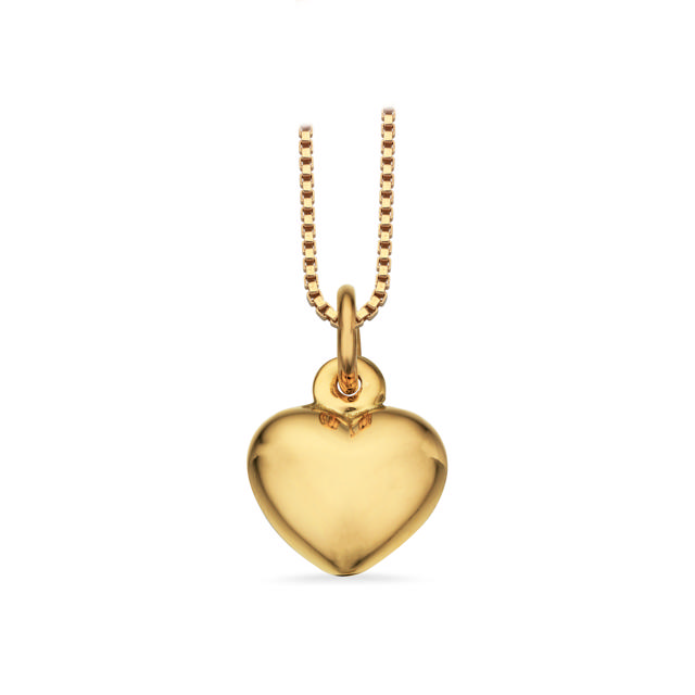 Pendant heart 333 yell.