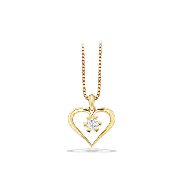 Heart 14K yell. 0,20 W/P1