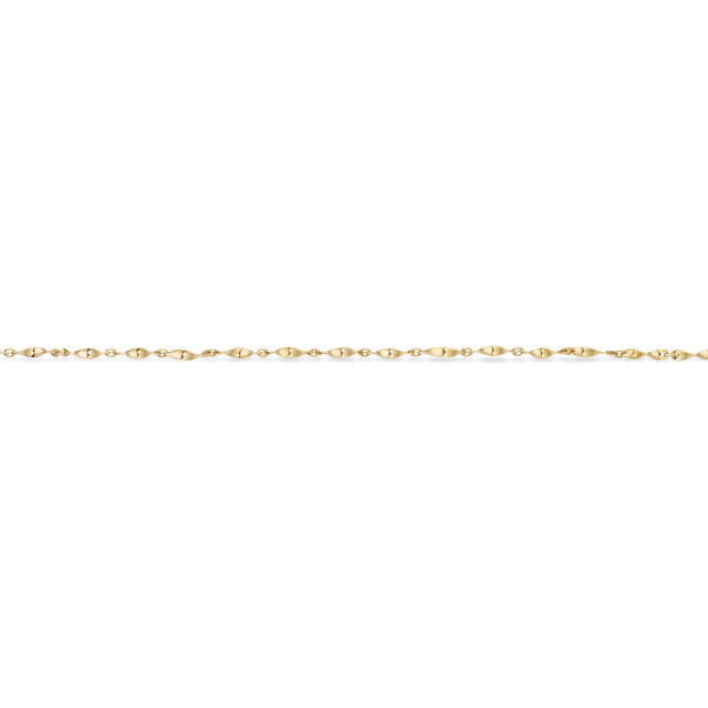 Necklace twisted 333 yell.