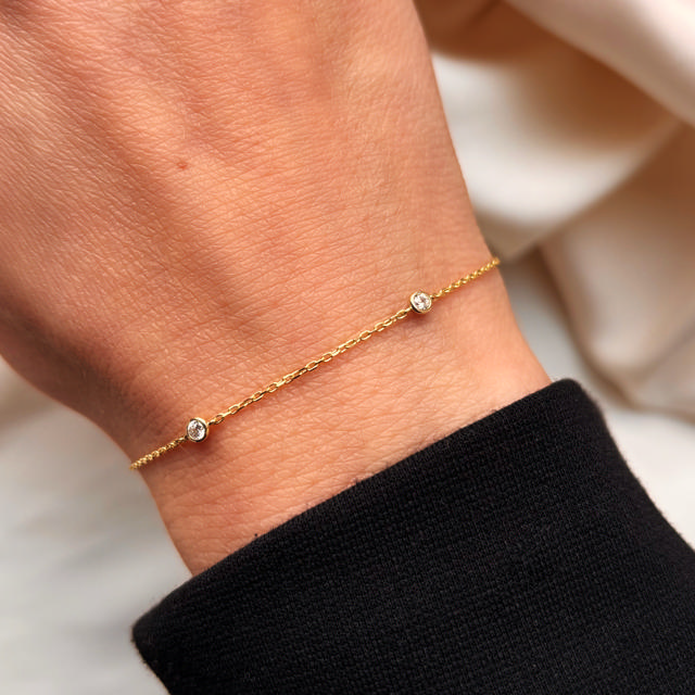 Bracelet zir. 333 yell.