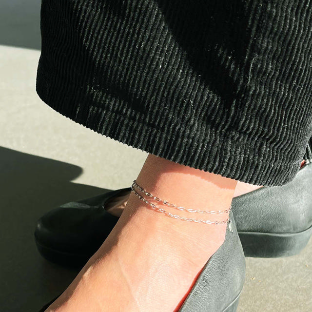 Anklet links 925 rho.
