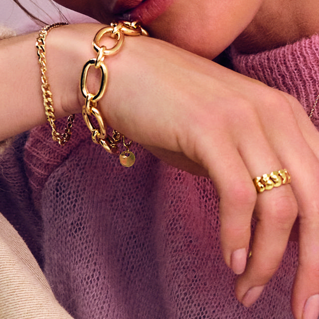 Bracelet 925 goldplated