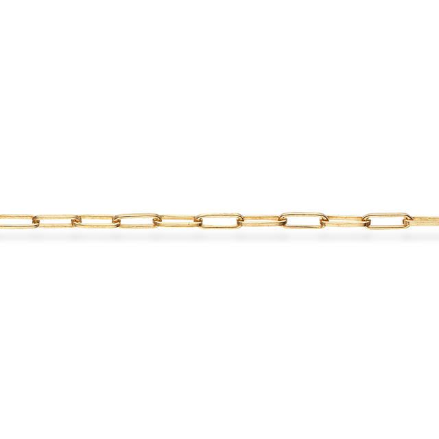 Bracelet links 925 goldplated 17+2 cm
