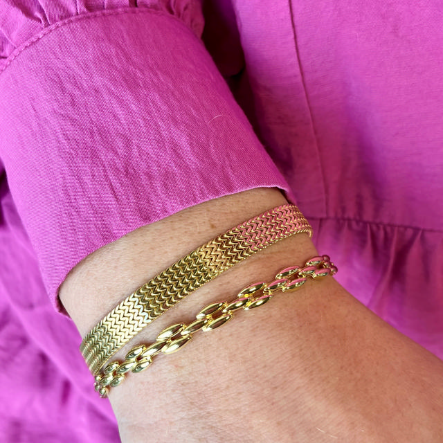Bracelet 925 goldplated