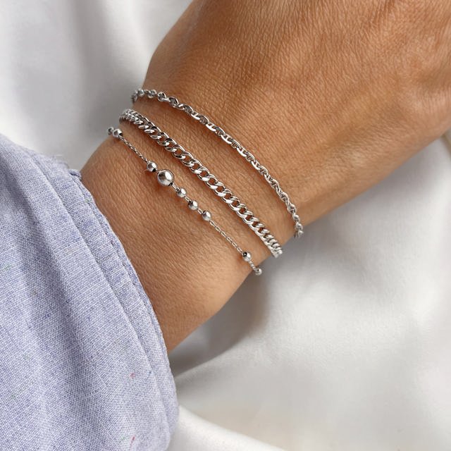 Bracelet 925 rho.