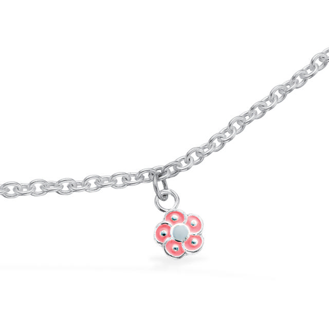 Bracelet rose flower 925