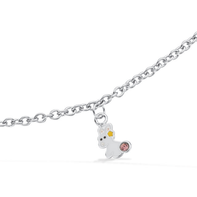 Bracelet rabbit zir. 925