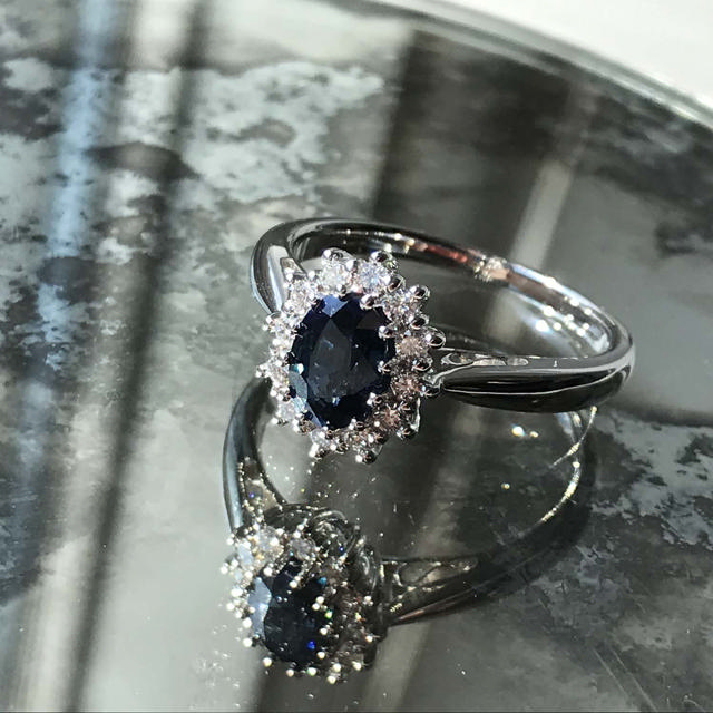 Ring 0,26 H-W/SI sapphire 585 white