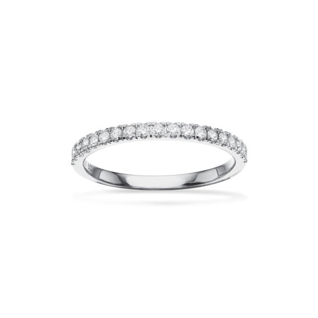 Ring 0,24 H-W/SI 585 white