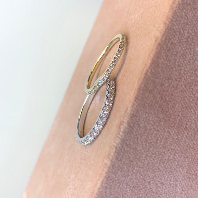 Ring 0,32 H-W/SI 585 white