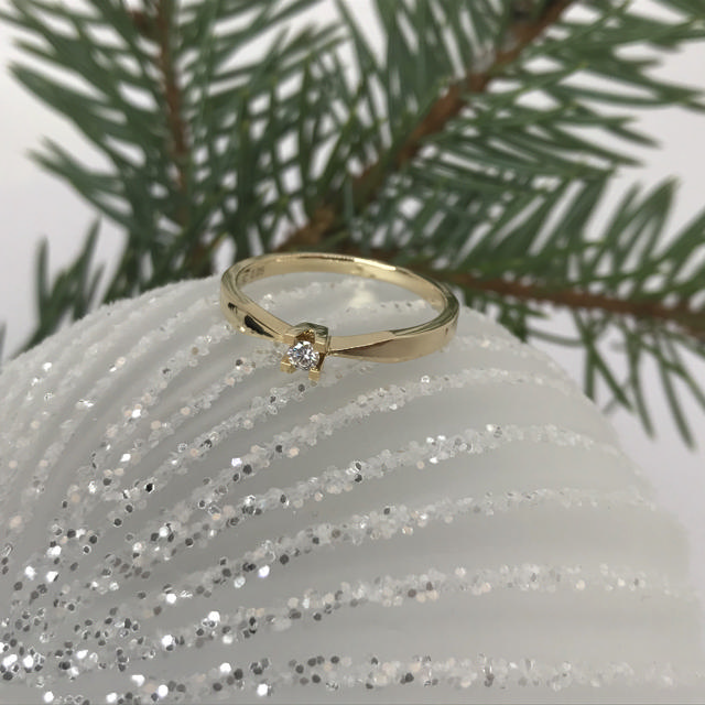 RING 585 0,05 W/SI YELLOW