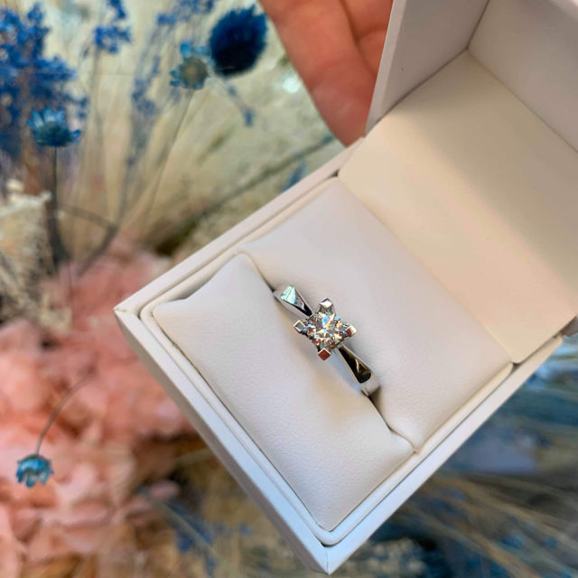 RING 585 0,40 W/SI WHITE