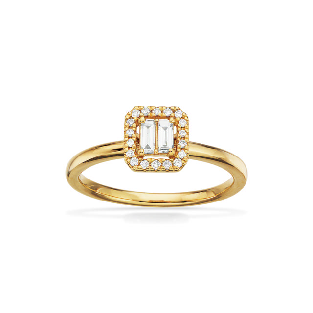 Ring 0,21 H-W/SI 585 yell.