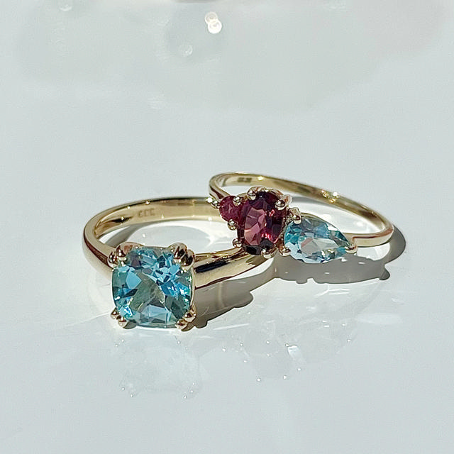 Ring topaz 333 yell.