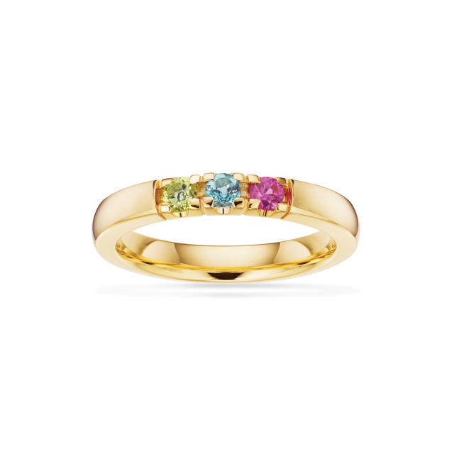 Grace Ring 14 kt. rd. 3x0,07 mix