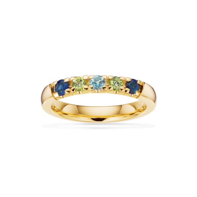 Grace Ring 14 kt. rd. 5x0,07 mix