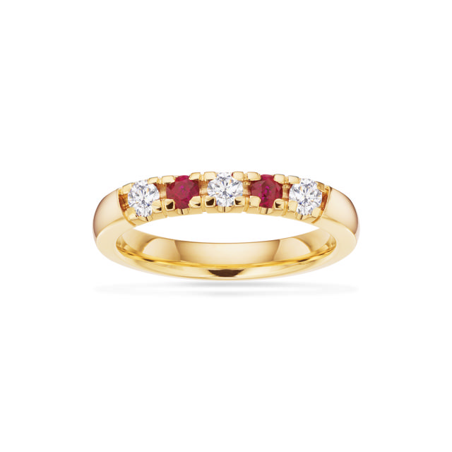 Grace Ring 14 kt. rd. 5x0,07 mix