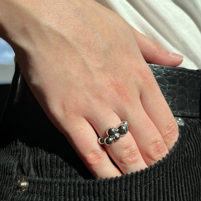 Ring 925 platinium