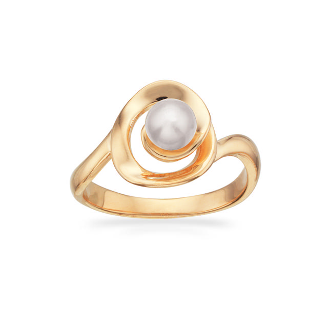 Ring fwp. 925 goldplated