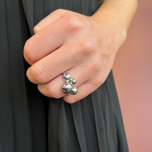 Ring 925 platinium