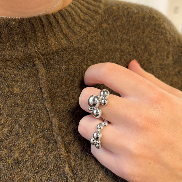 Ring 925 platinium