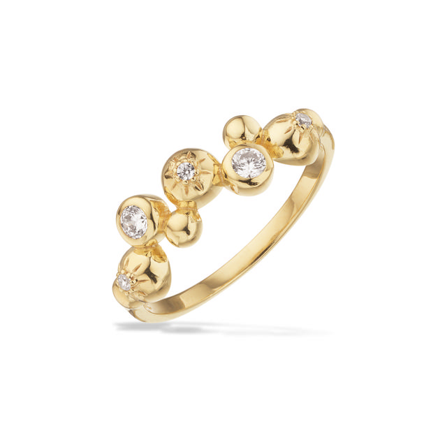 Ring zir. 925 goldplated