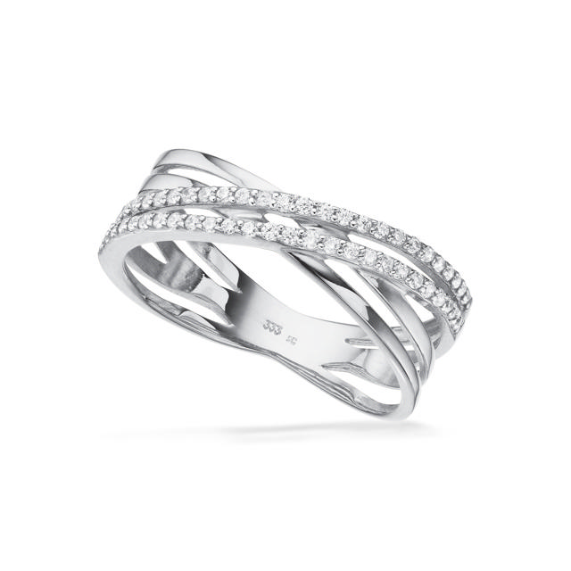 Ring zir. 925 rho.