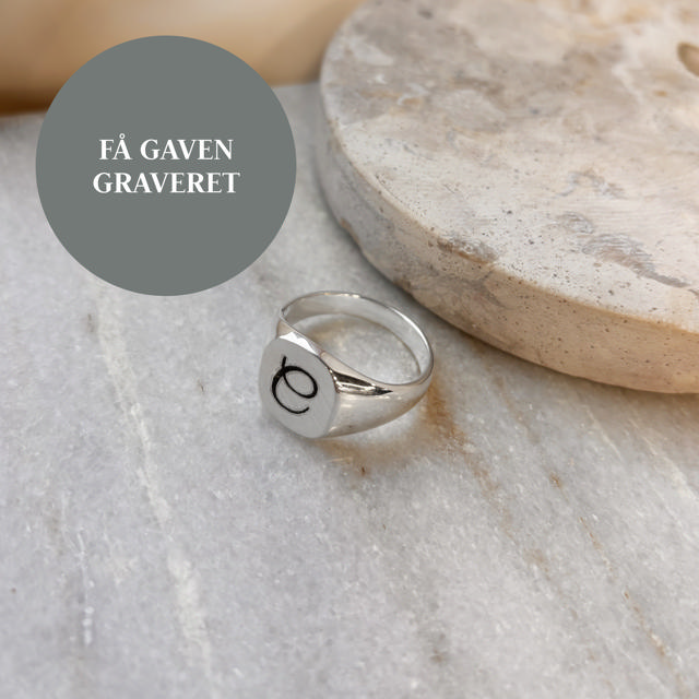 Mens ring signet 925
