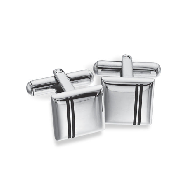 Cuff links steel