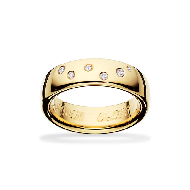 Brillanter isat som stenbuk 0,075 H-W/SI