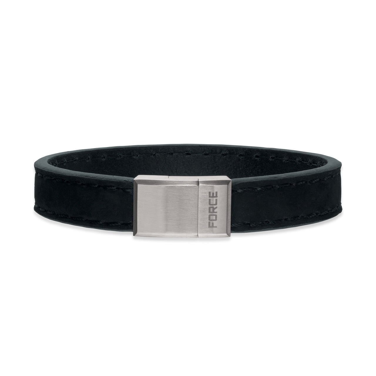Bracelet black leather