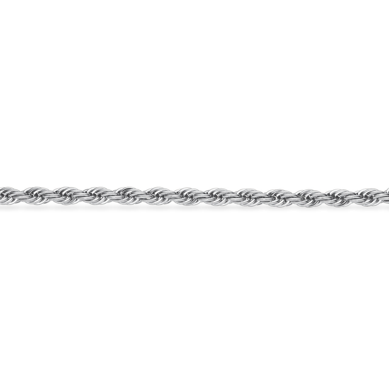 Force halskæde cordel 5 mm. stål  45+5 cm