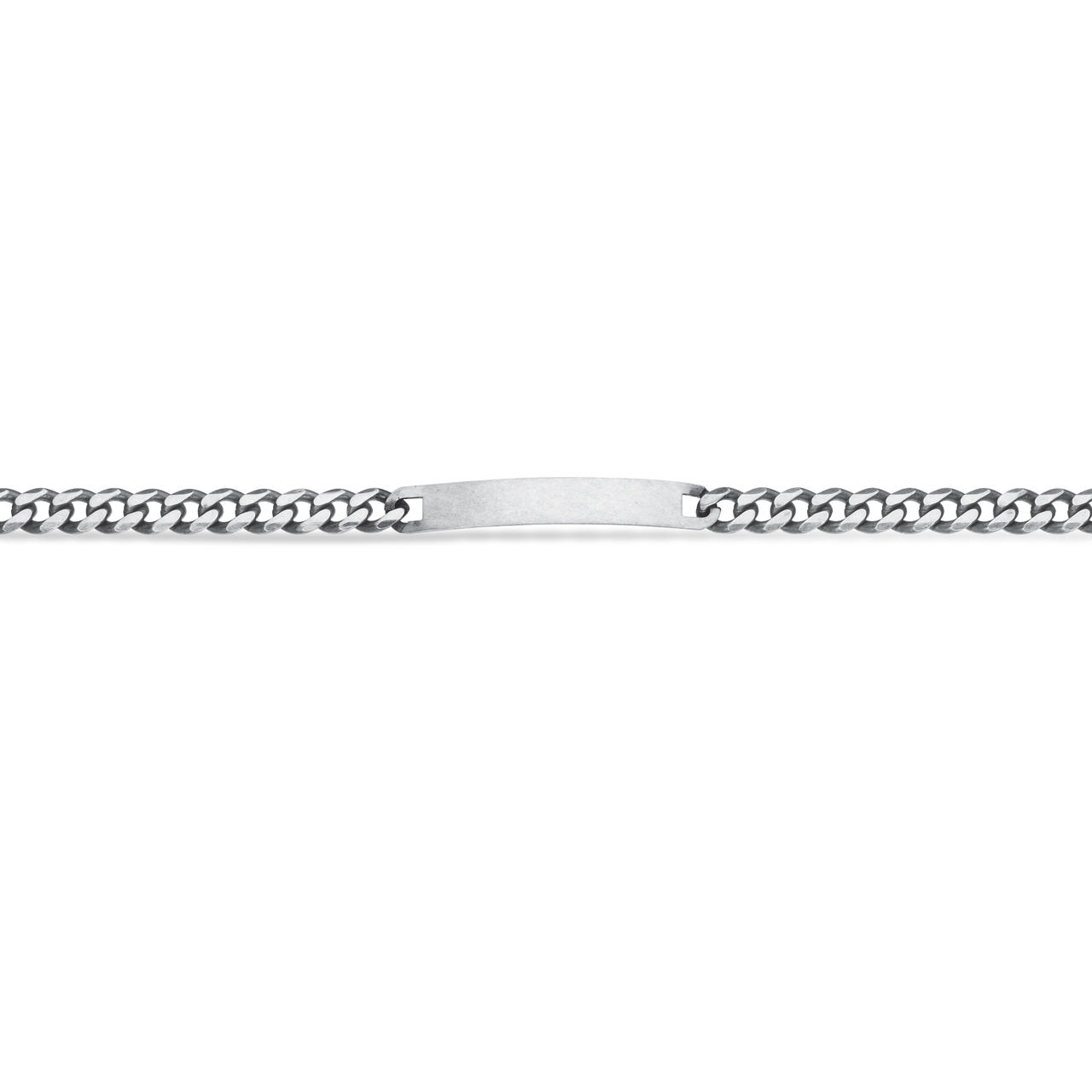*Force armbånd plade sølv ox. 21 cm