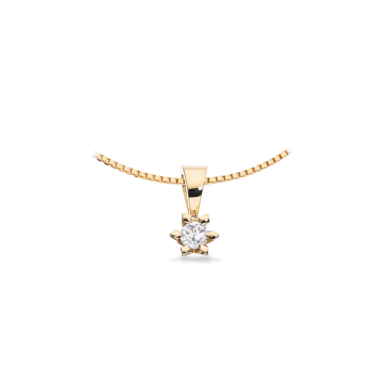 *Victoria vedh. 14 kt. rd 0,10 G-TW/SI