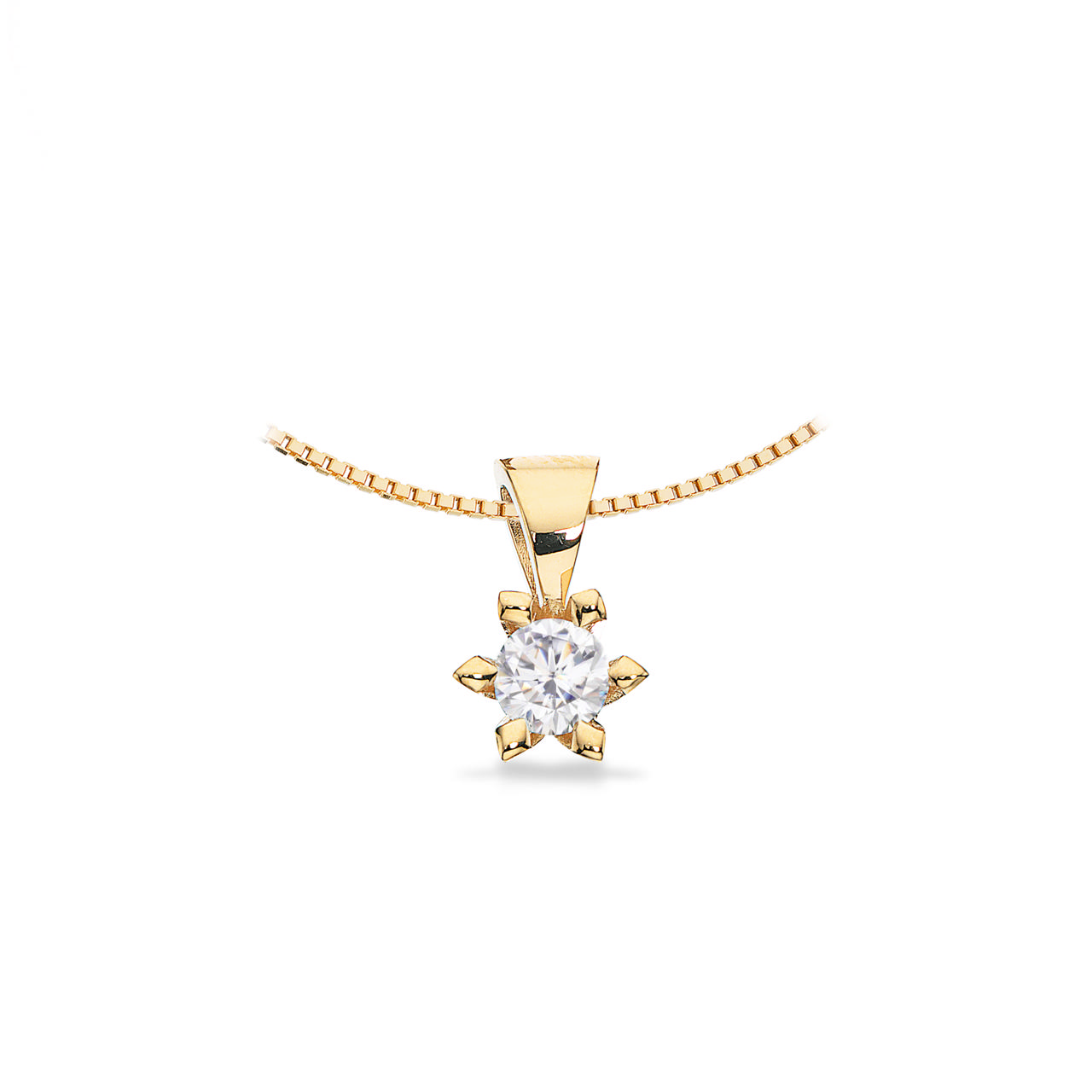 *Victoria vedh. 14 kt. rd 0,33 G-TW/SI