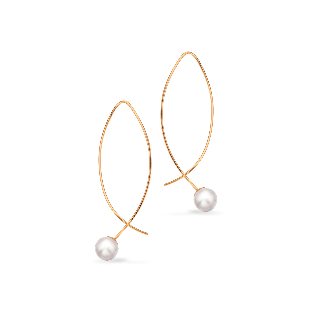 Ørebøjler fkp. 6 mm. 8 kt