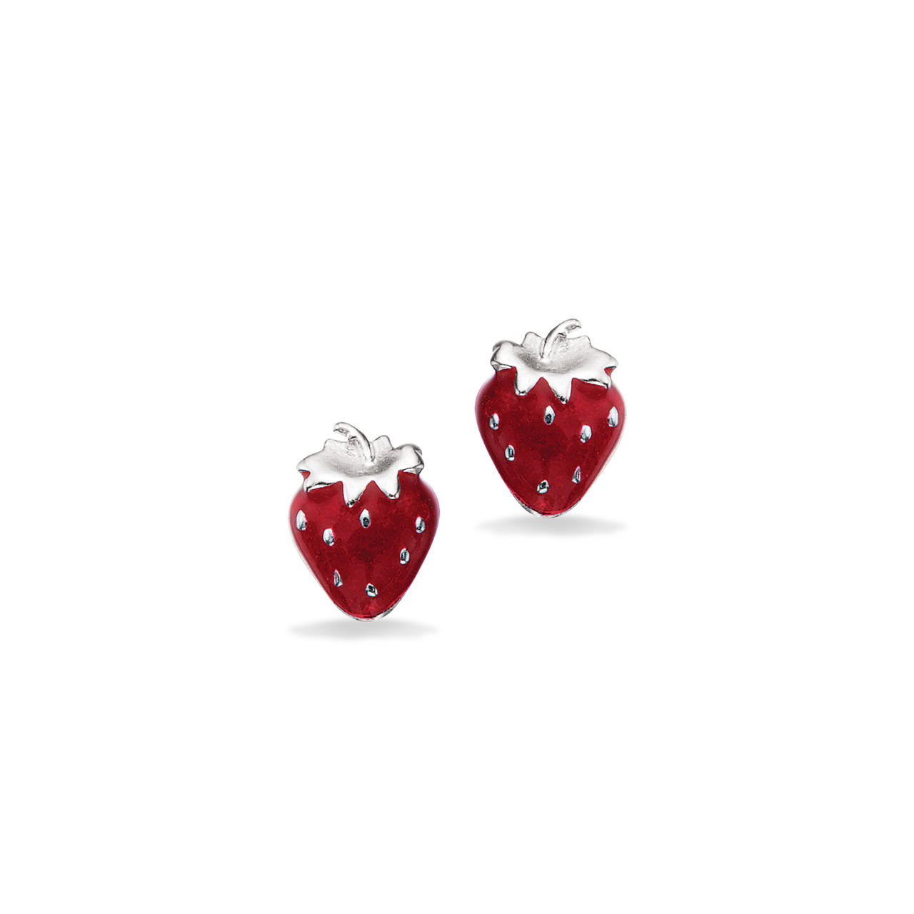 Earsticks red strawberry 925