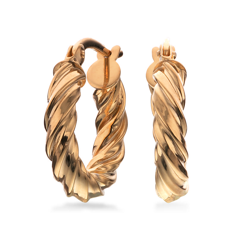 Hoops 925 goldplated