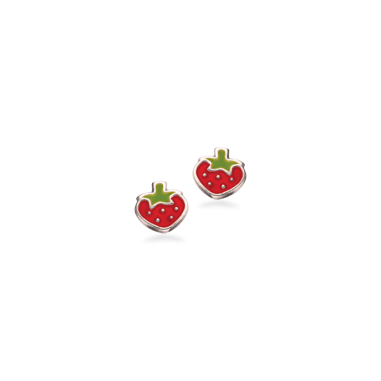 Earsticks red strawberry 925