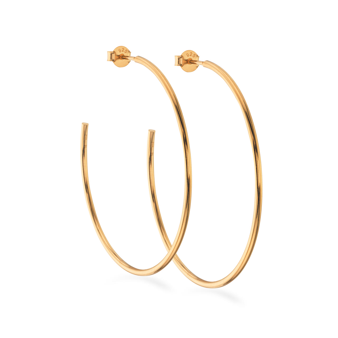 Hoop 925 goldplated