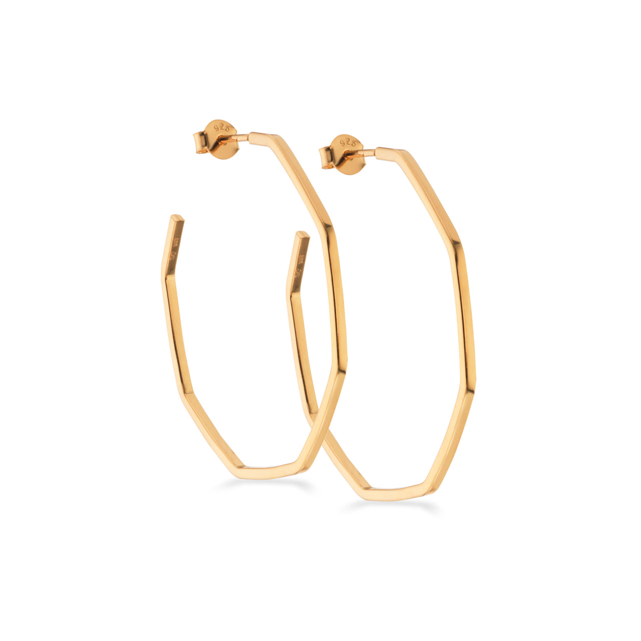 Hoop 925 goldplated