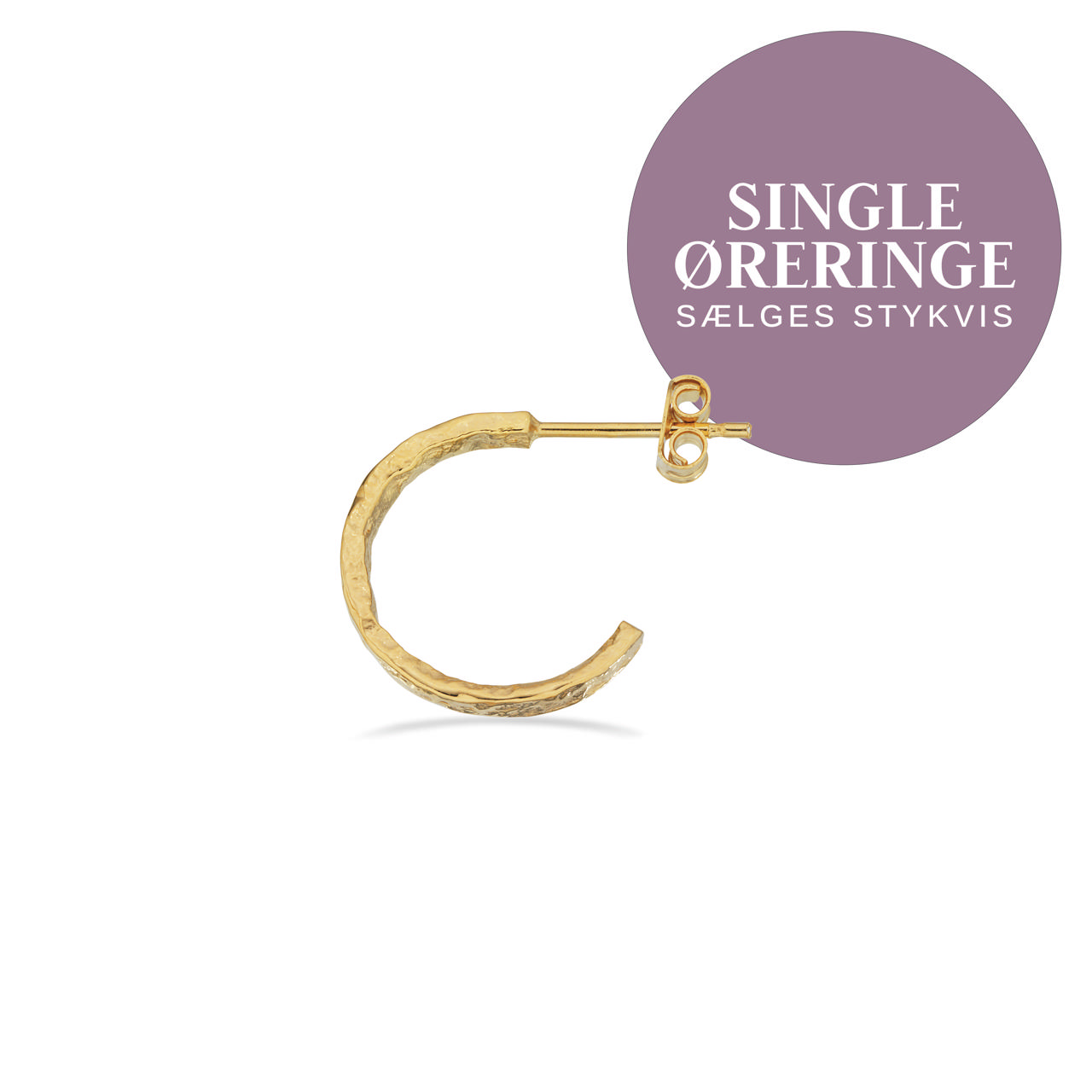 Hoop 925 goldplated