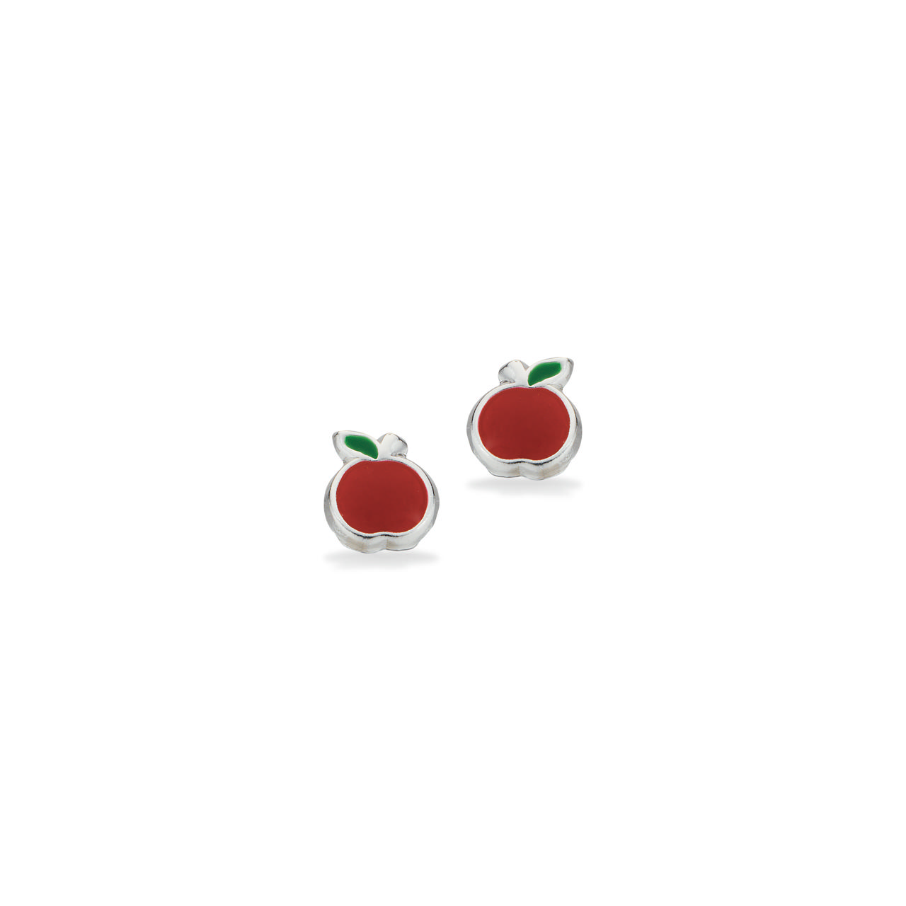 Earsticks red apple 925