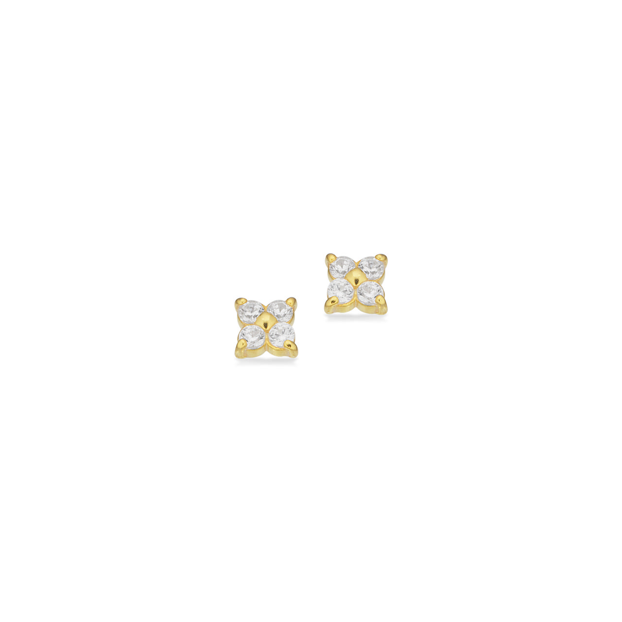 Earsticks zir. 925 goldplated